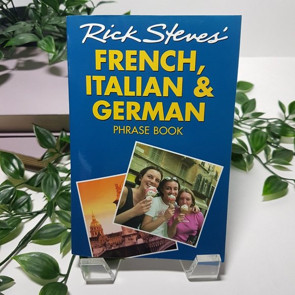 Book Rick Steves French Italian German Phrase Book Education Language Travel - Picture 2 of 8